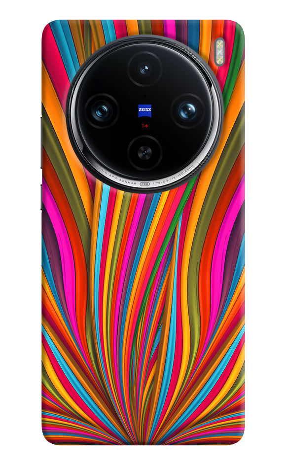 Colorful pattern Vivo X100 Pro Back Cover