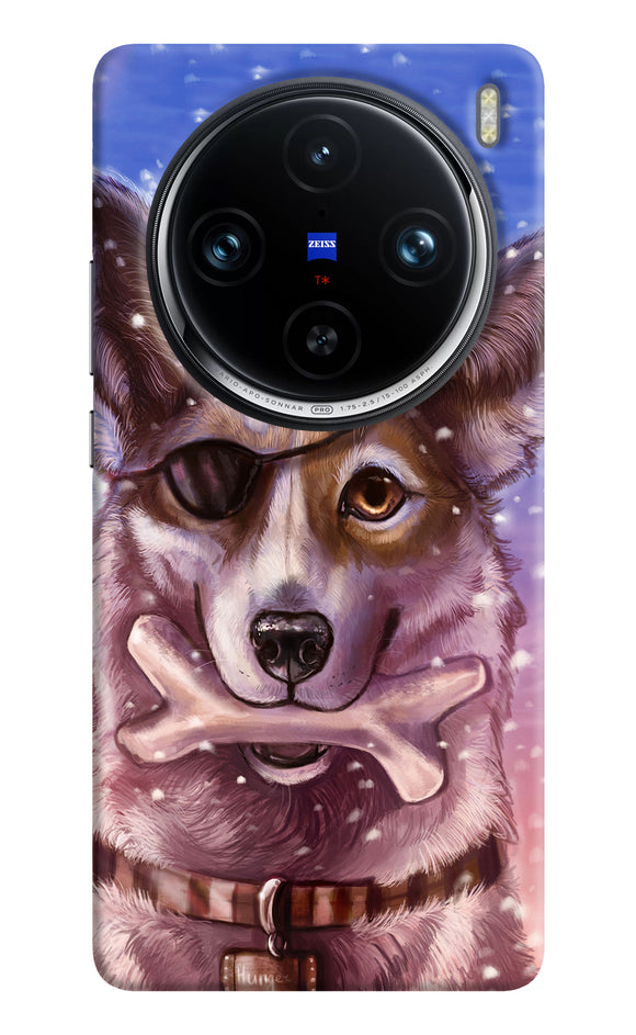 Pirate wolf Vivo X100 Pro Back Cover