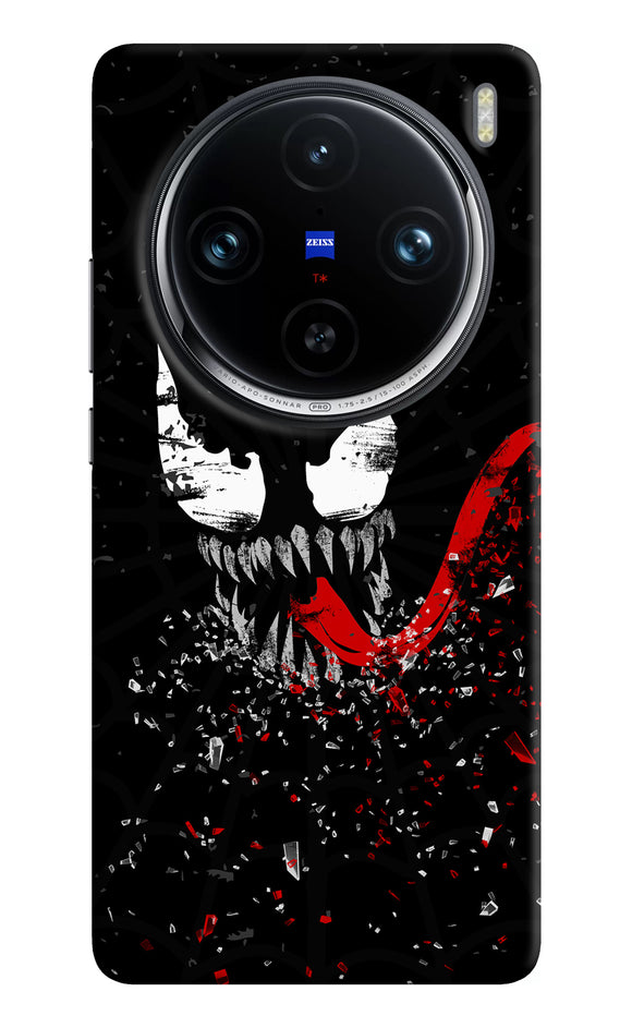 Venom black poster Vivo X100 Pro Back Cover