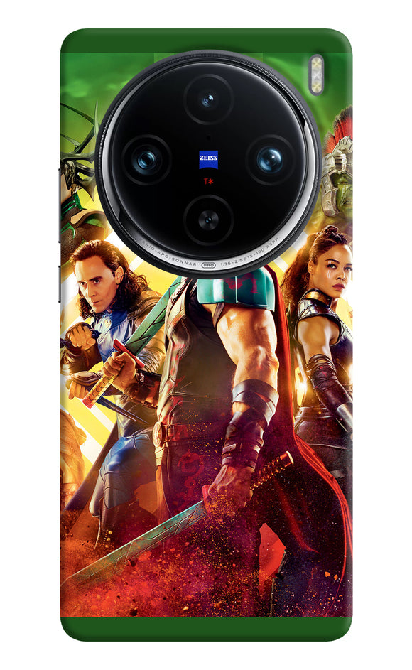 Avengers thor poster Vivo X100 Pro Back Cover