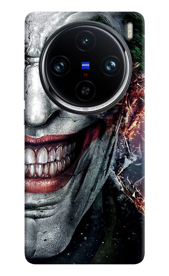 Joker half face Vivo X100 Pro Back Cover