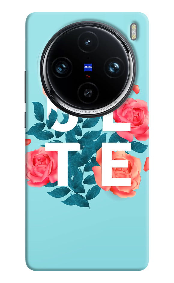 Soul mate two Vivo X100 Pro Back Cover