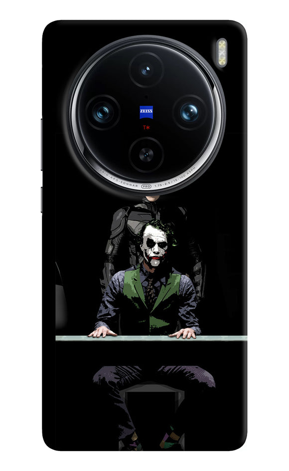 Batman vs joker Vivo X100 Pro Back Cover