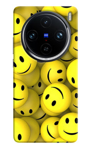 Smiley balls Vivo X100 Pro Back Cover