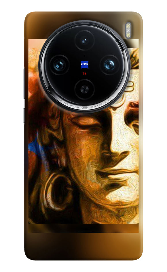 Shiva painting Vivo X100 Pro Back Cover