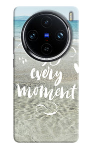 Enjoy every moment sea Vivo X100 Pro Back Cover