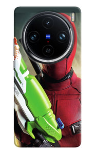 Deadpool funny gun Vivo X100 Pro Back Cover