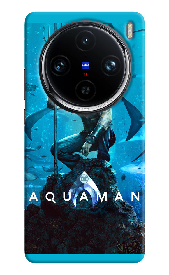 Aquaman underwater Vivo X100 Pro Back Cover