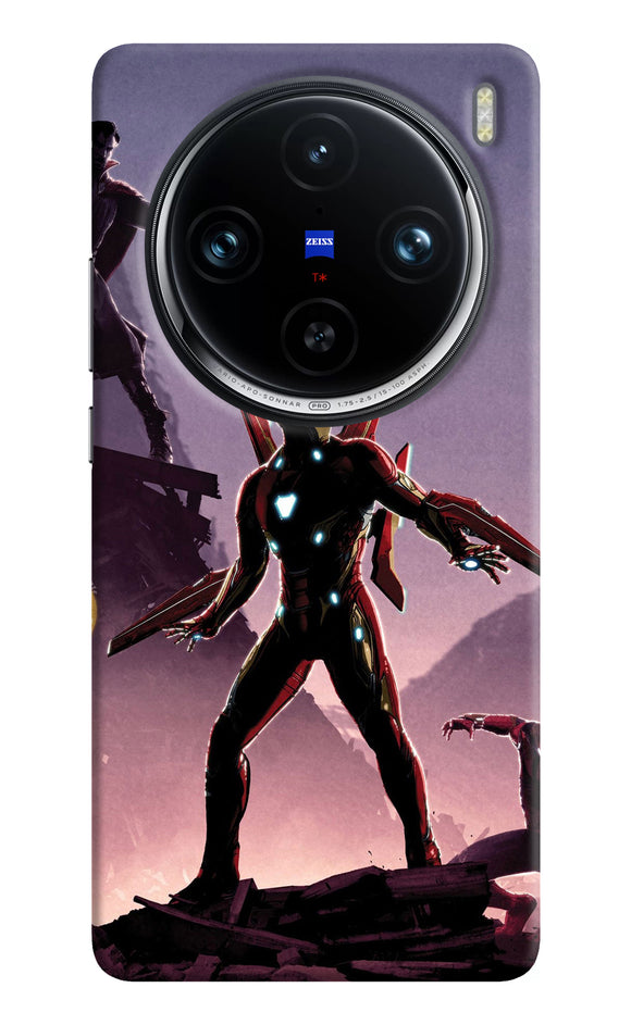 Ironman on planet Vivo X100 Pro Back Cover