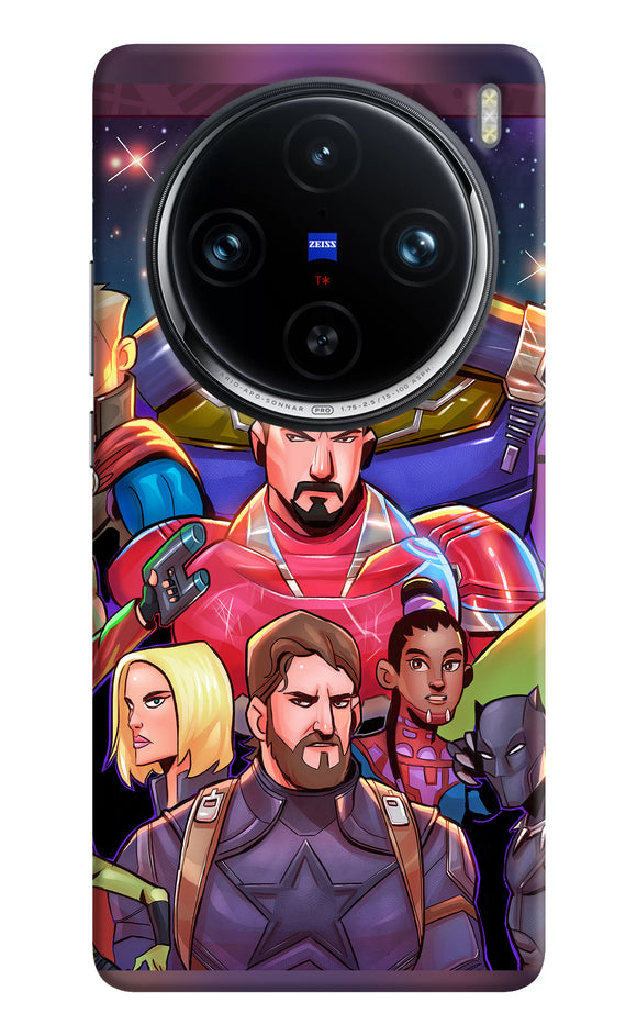 Avengers animate Vivo X100 Pro Back Cover