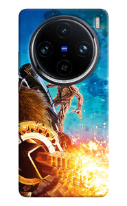 Groot angry Vivo X100 Pro Back Cover