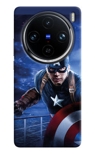 Captain with ironman Vivo X100 Pro Back Cover