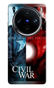 Civil war Vivo X100 Pro Back Cover