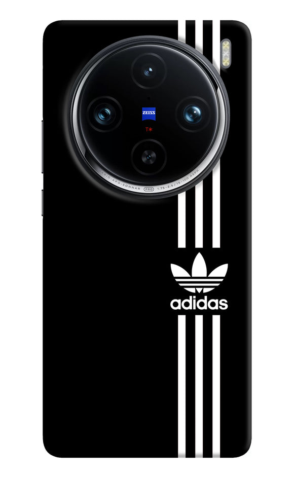 Adidas strips logo Vivo X100 Pro Back Cover