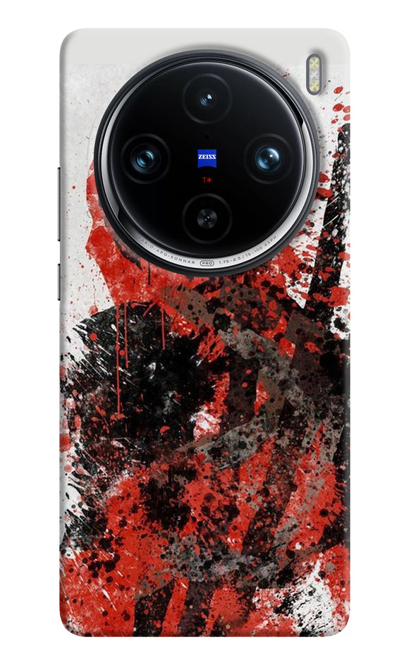 Deadpool rugh sketch Vivo X100 Pro Back Cover