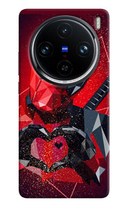 Deadpool love Vivo X100 Pro Back Cover