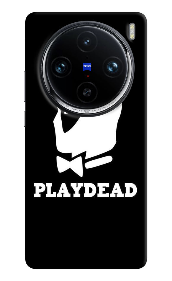 Play dead Vivo X100 Pro Back Cover