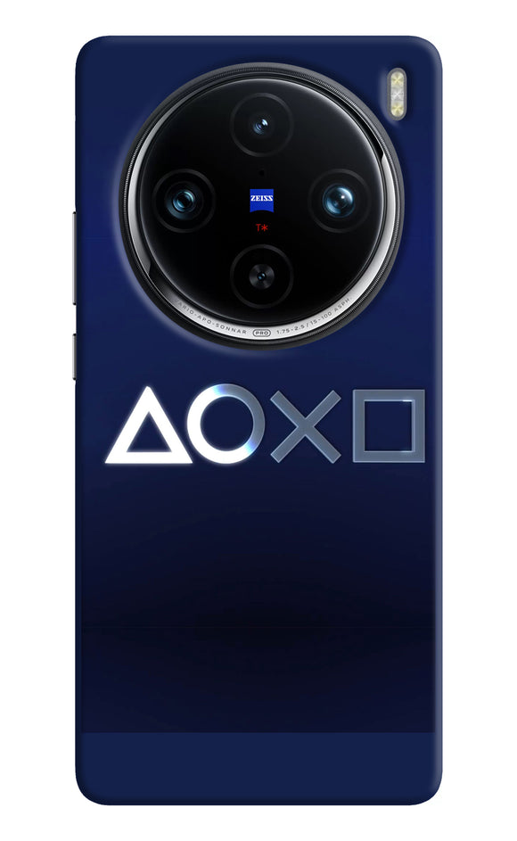 Aoxo logo Vivo X100 Pro Back Cover