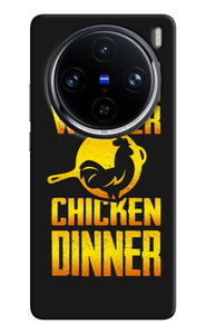 Pubg chicken dinner Vivo X100 Pro Back Cover