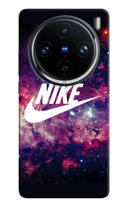 NIke galaxy logo Vivo X100 Pro Back Cover