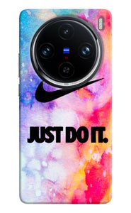 Just do it colors Vivo X100 Pro Back Cover