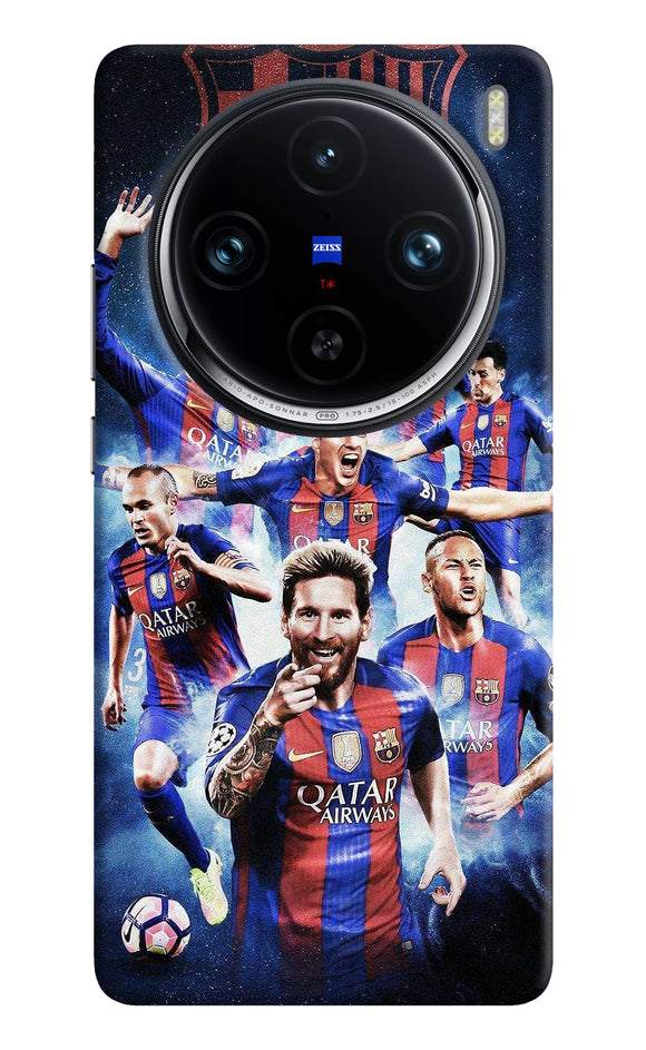 Messi FCB team Vivo X100 Pro Back Cover