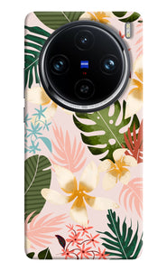 Leaf print Vivo X100 Pro Back Cover