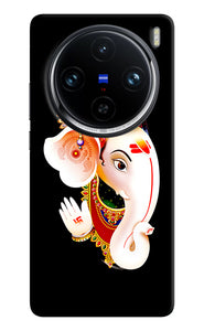 Lord ganesh face Vivo X100 Pro Back Cover