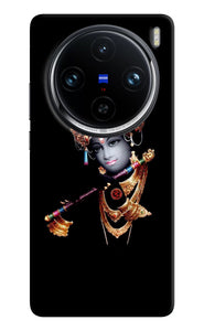 Lord krishna with fluet Vivo X100 Pro Back Cover