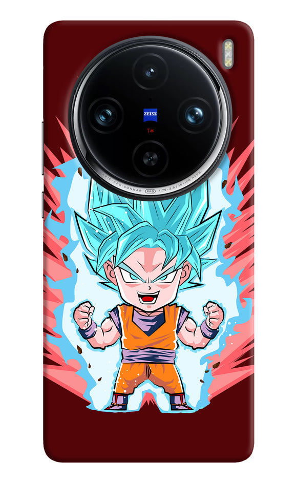 Goku little character Vivo X100 Pro Back Cover