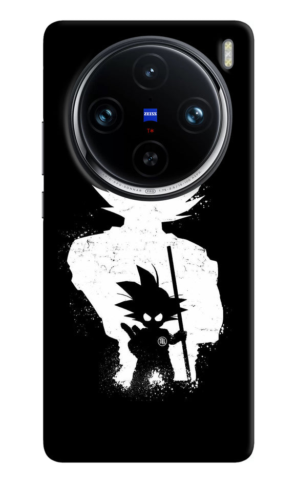 Goku night little character Vivo X100 Pro Back Cover