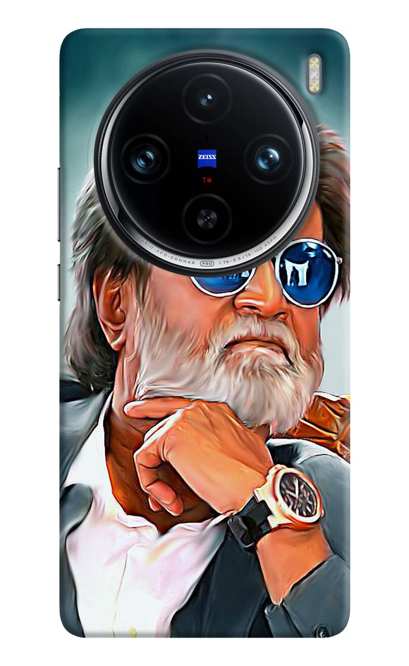 Rajnikant painting Vivo X100 Pro Back Cover