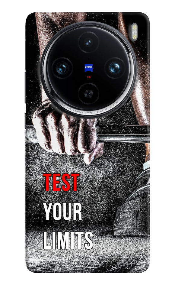 Test your limit quote Vivo X100 Pro Back Cover