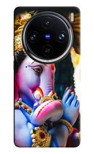 Lord ganesh statue Vivo X100 Pro Back Cover