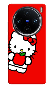 Hello kitty red Vivo X100 Pro Back Cover