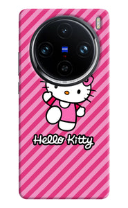 Hello kitty pink Vivo X100 Pro Back Cover