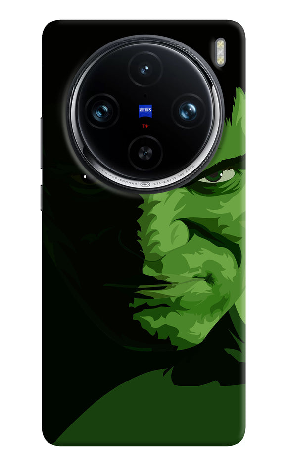 Hulk green painting Vivo X100 Pro Back Cover