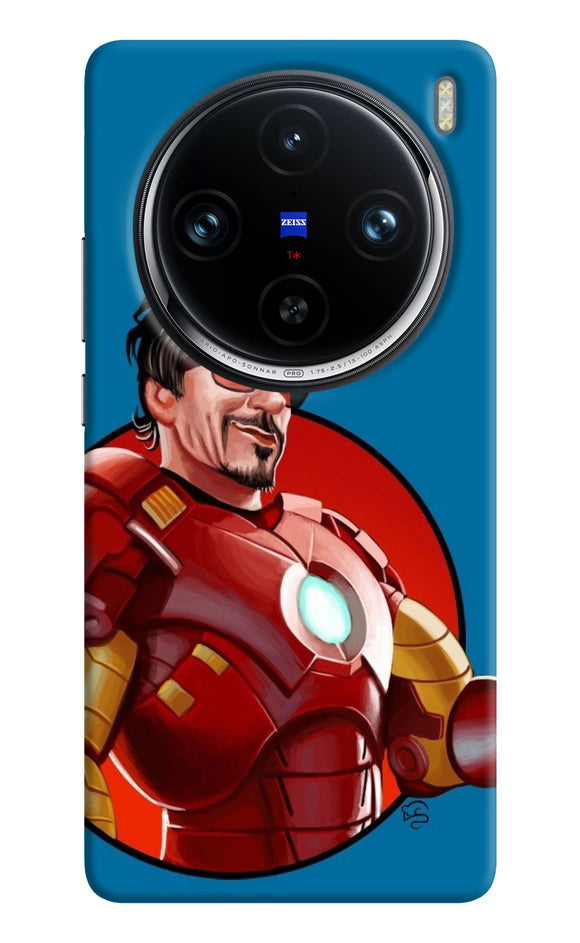 Ironman animate Vivo X100 Pro Back Cover