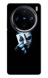 Joker dark knight card Vivo X100 Pro Back Cover