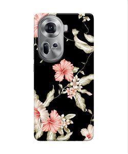 Flowers Oppo Reno11 Back Cover