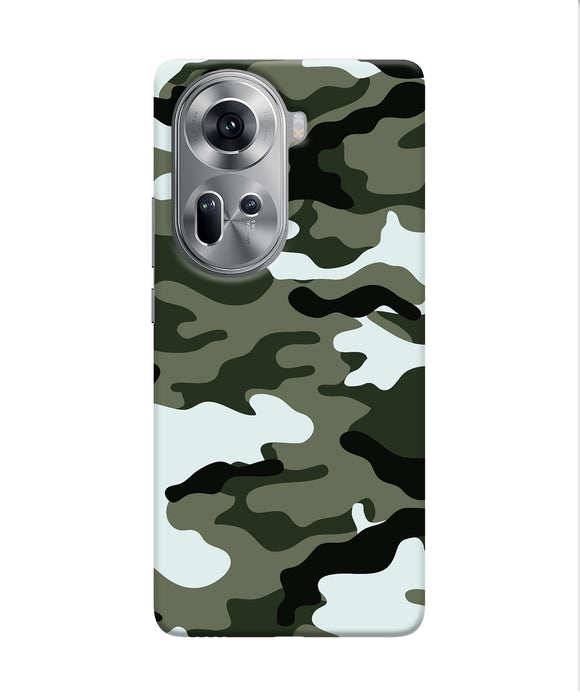 Camouflage Oppo Reno11 Back Cover