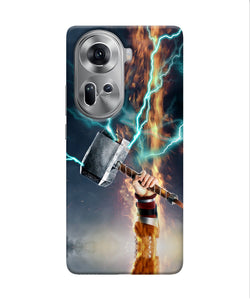 Thor Hammer Mjolnir Oppo Reno11 Back Cover