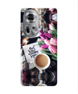 Love Coffee Quotes Oppo Reno11 Back Cover