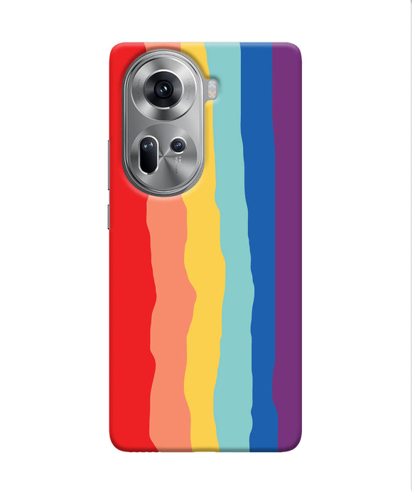 Rainbow Oppo Reno11 Back Cover