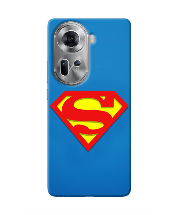 Superman Blue Oppo Reno11 Real 4D Back Cover