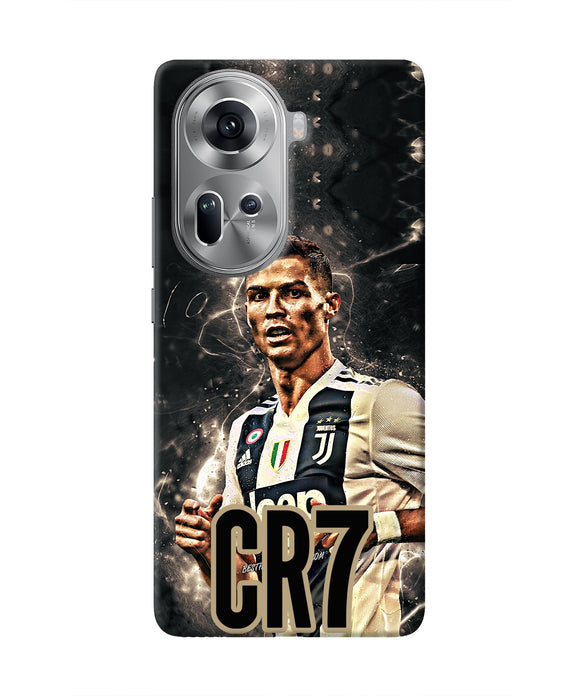 CR7 Dark Oppo Reno11 Real 4D Back Cover