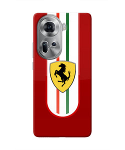 Ferrari Art Oppo Reno11 Real 4D Back Cover