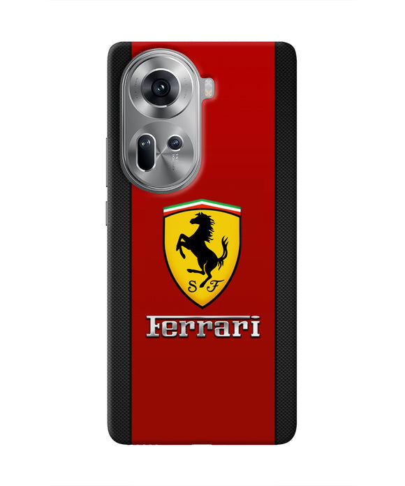 Ferrari Abstract Oppo Reno11 Real 4D Back Cover