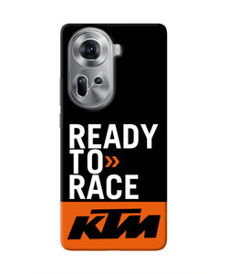 KTM Ready To Race Oppo Reno11 Real 4D Back Cover