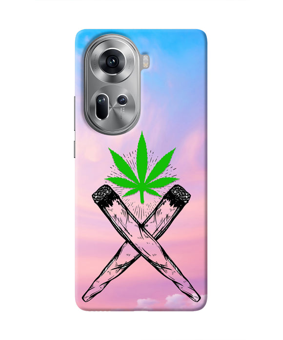 Weed Dreamy Oppo Reno11 Real 4D Back Cover